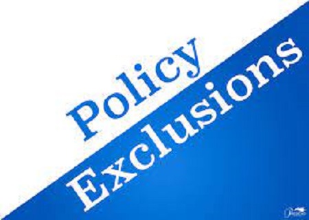 Insurance Policy Exclusions